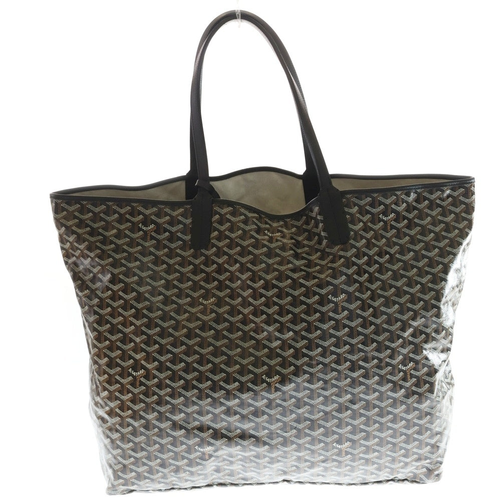 GOYARD(ゴヤール) サンルイGM ポーチ付PVCレザートートバッグ ブラウン レディース