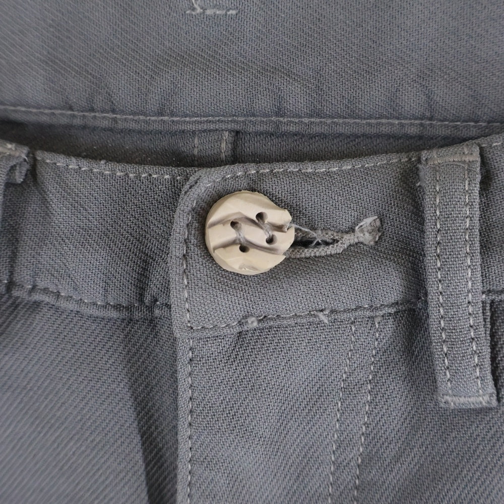 COMME des GARCONS HOMME PLUS(コムデギャルソンオムプリュス) 13SS クロップド テーパードパンツ グレー PK-P038