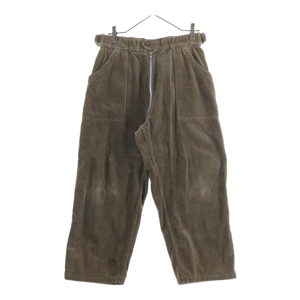 COMME des GARCONS HOMME PLUS(コムデギャルソンオムプリュス) 04AW サイドアジャスター コーディロイ パンツ ブラウン PN-P003