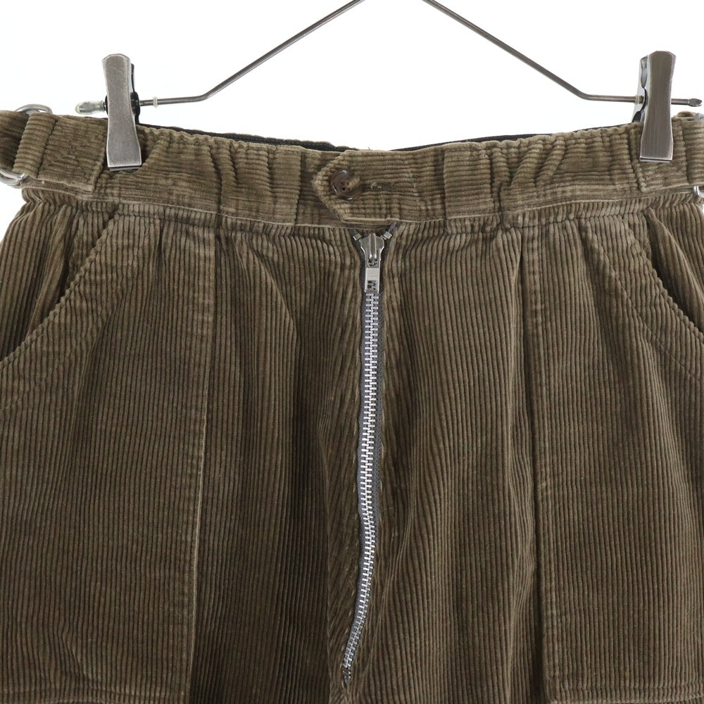 COMME des GARCONS HOMME PLUS(コムデギャルソンオムプリュス) 04AW サイドアジャスター コーディロイ パンツ ブラウン PN-P003