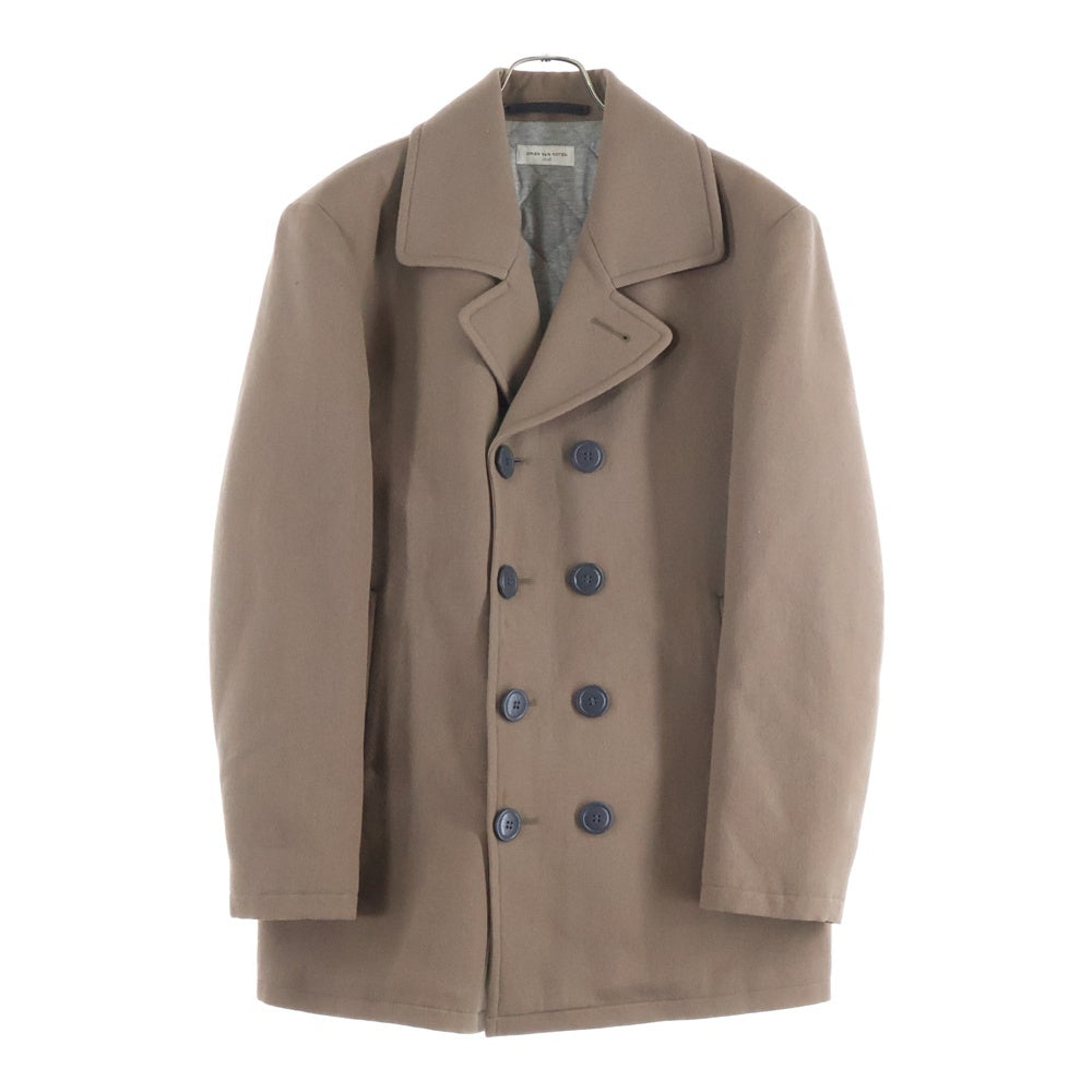 DRIES VAN NOTEN(ドリスヴァンノッテン) 中綿 ウール ピーコート 3952-2301 ブラウン
