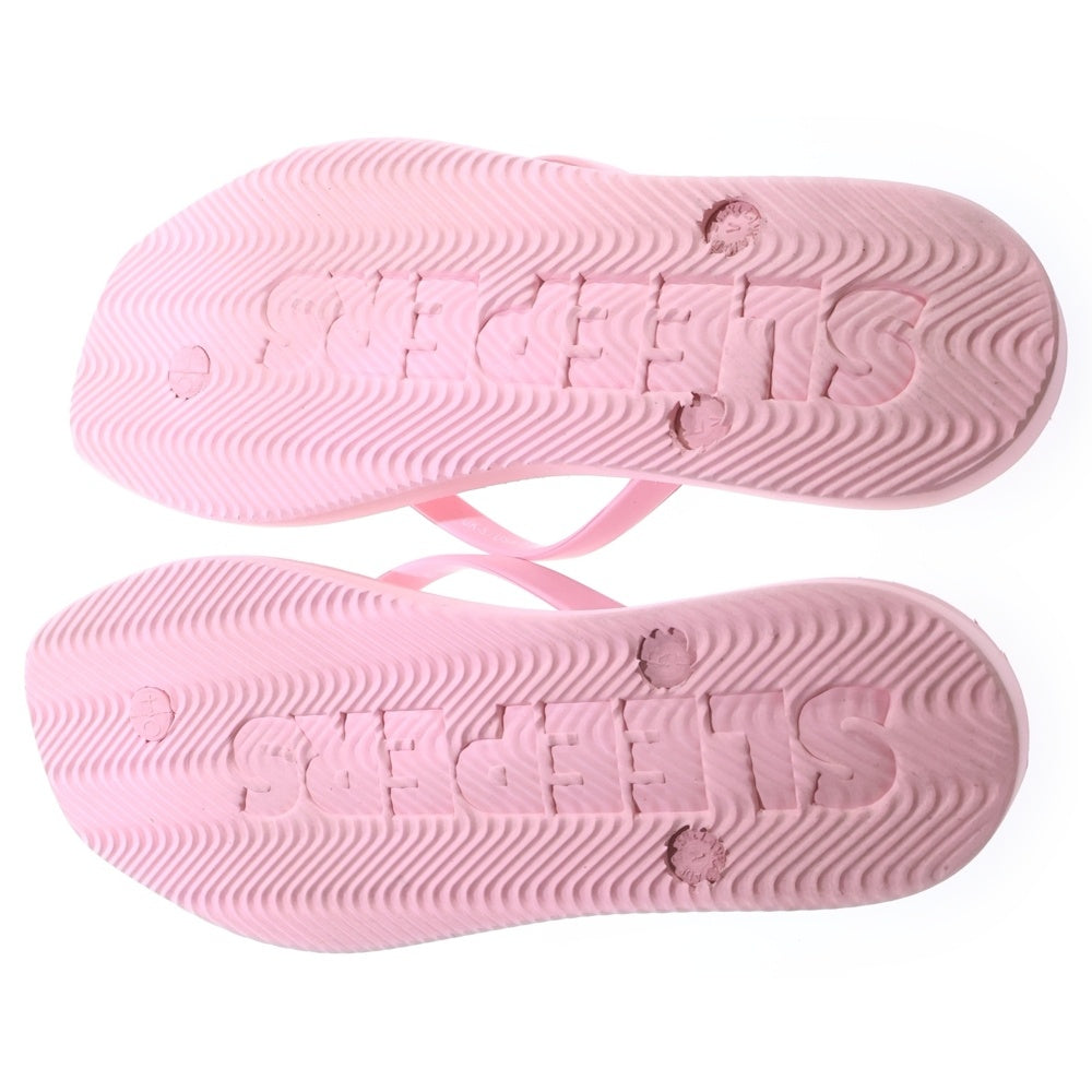 NO BRAND(ノーブランド) SLEEPER スリーパー ラバービーチサンダル ピンク レディース
