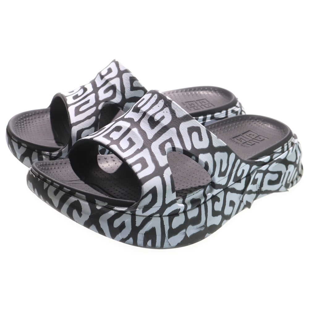 GIVENCHY(ジバンシィ) マシュマロ4Gエンブレム 厚底 サンダル ブラック