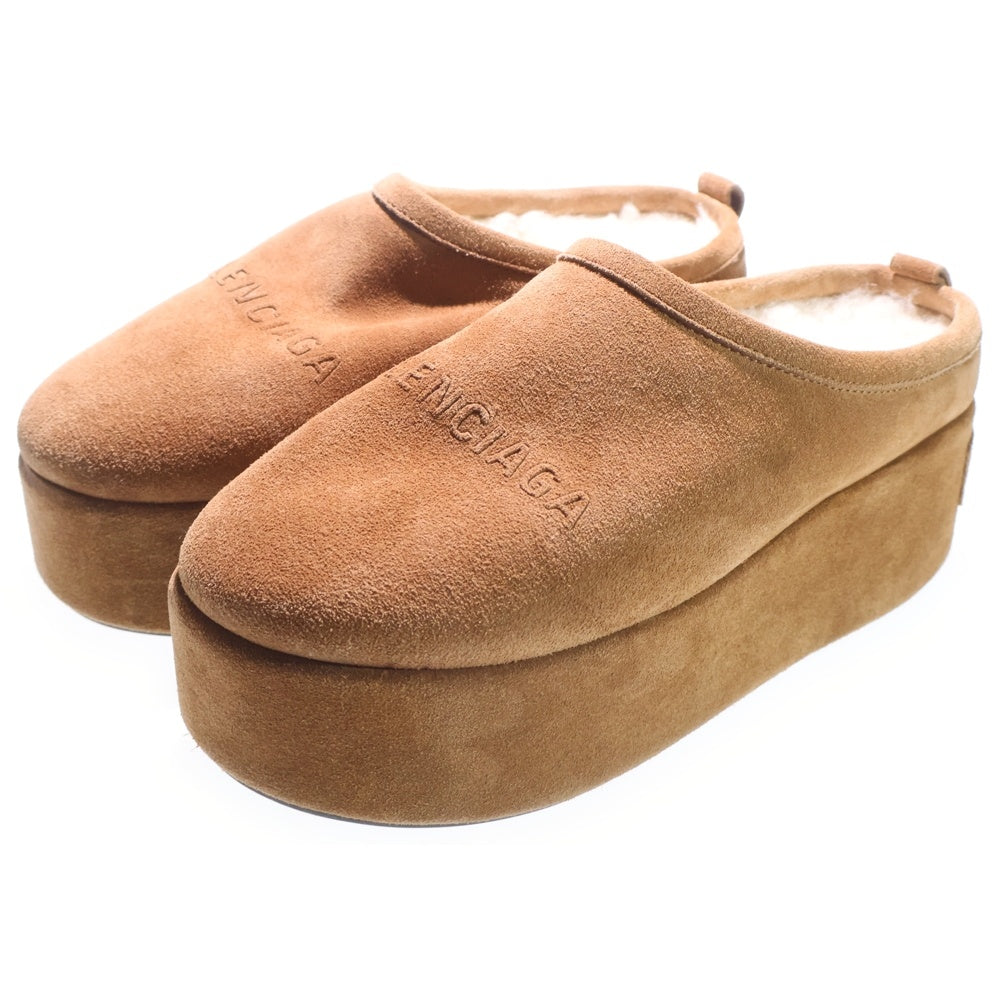 BALENCIAGA(バレンシアガ) Alaska Soft アラスカ ソフトサンダル 825258WBFC12200 ブラウン レディース