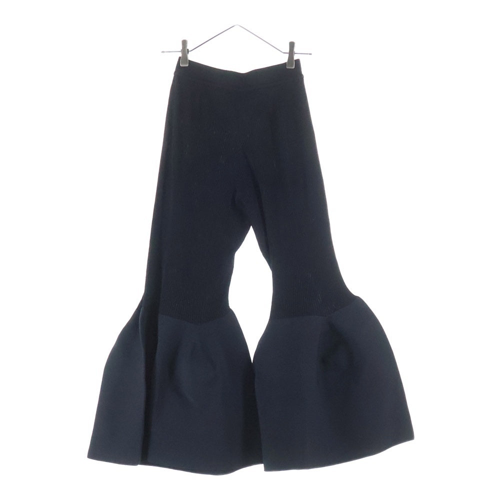 CFCL(シーエフシーエル) POTTERY CUPRO BELL BOTTOM PANTS ベルボトム パンツ CF006KF005 ブラック レディース