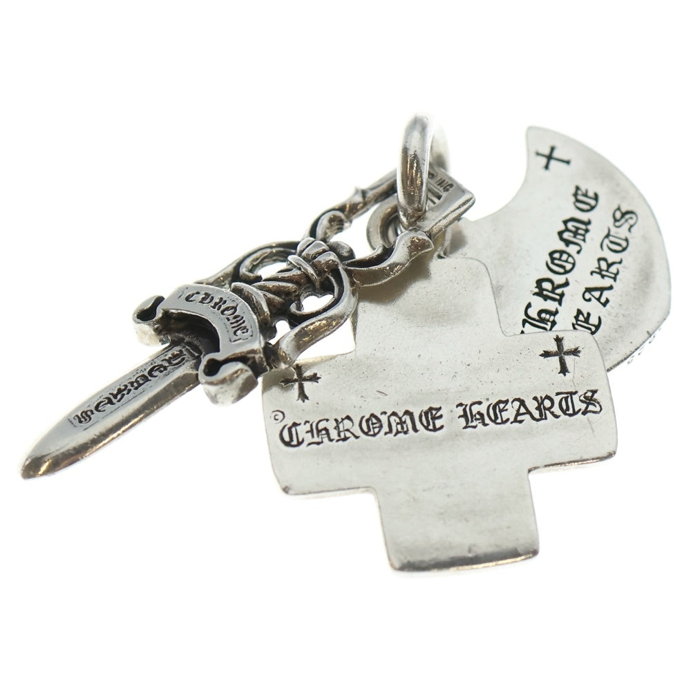 CHROME HEARTS(クロムハーツ) 3TRINKETS 3トリンケッツ ペンダントトップ シルバー BCA202