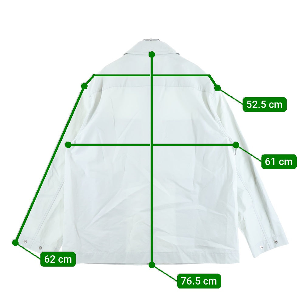 OAMC(オーエーエムシー) 22SS PUFF BLOUSON スナップ 長袖シャツ ジャケット OAMU602231 グレー