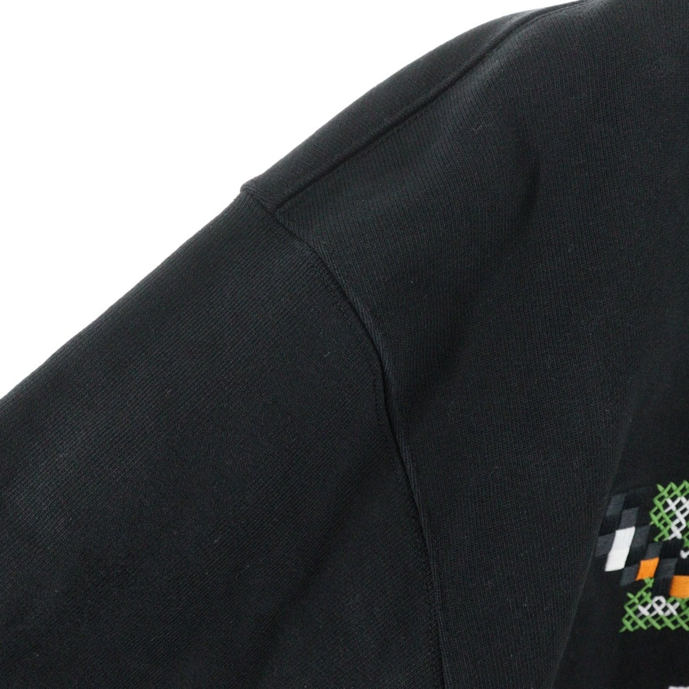 KENZO(ケンゾー) 23SS PIXEL TIGER CREW NECK SWEAT ピクセルタイガー クルーネック スウェットトレーナー ブラック FD55SW5004ME