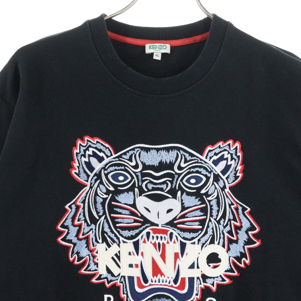 KENZO(ケンゾー) 20SS CLASSIC TIGER CREW NECK SWEAT クラシックタイガー クルーネックスウェットトレーナー ブラック FA55SW0014XA