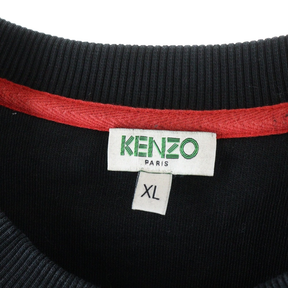 KENZO(ケンゾー) 20SS CLASSIC TIGER CREW NECK SWEAT クラシックタイガー クルーネックスウェットトレーナー ブラック FA55SW0014XA