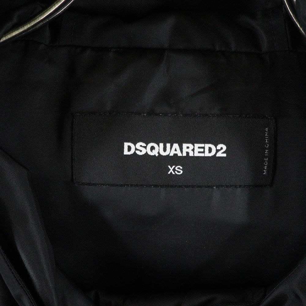 DSQUARED2(ディースクエアード) バックロゴプリント ナイロンコート