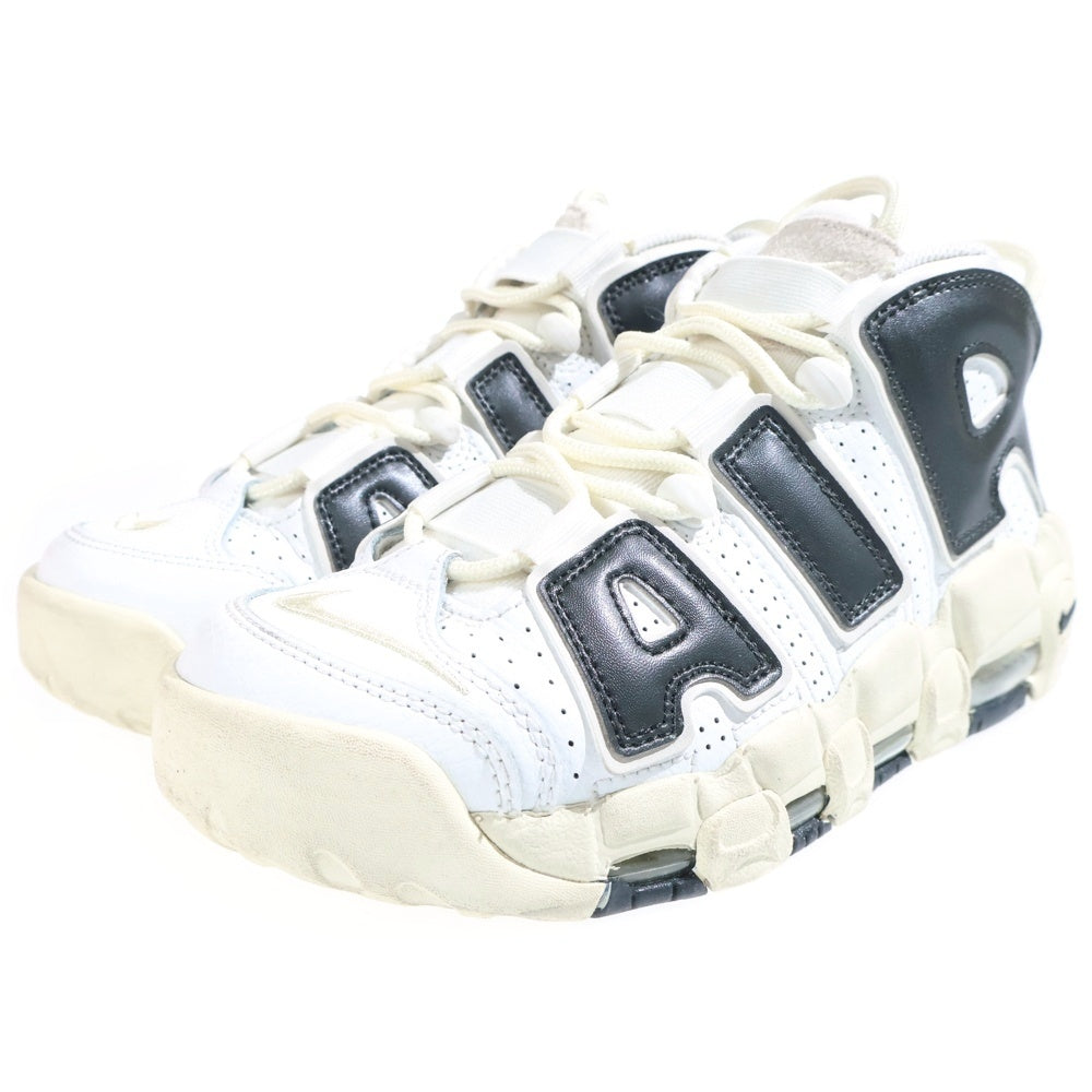 NIKE(ナイキ) Women's Air More Uptempo ウィメンズ エアモアアップテンポ ハイカットスニーカー FB8480-100 ホワイト/ブラック US7.5/24.5cm レディース