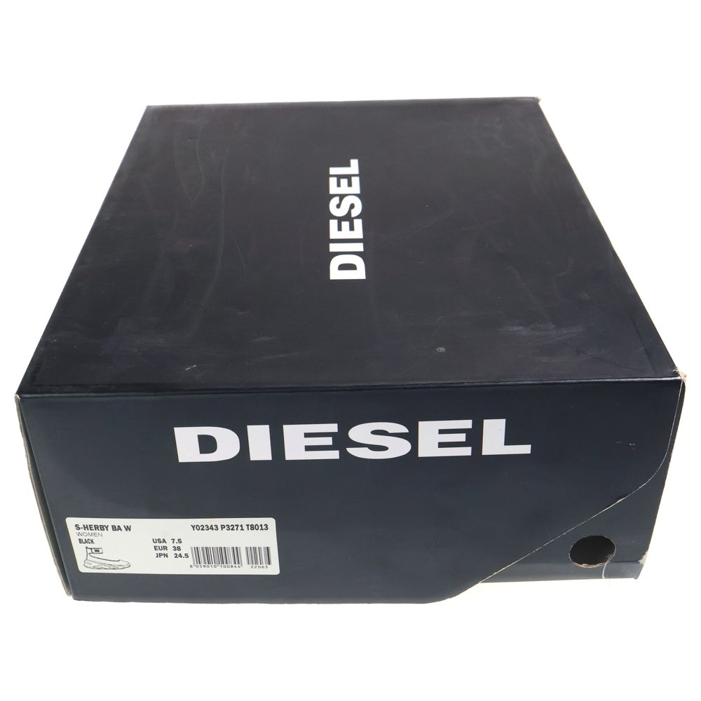 DIESEL(ディーゼル) バレリーナ バンド スニーカー Y02343 ブラック レディース