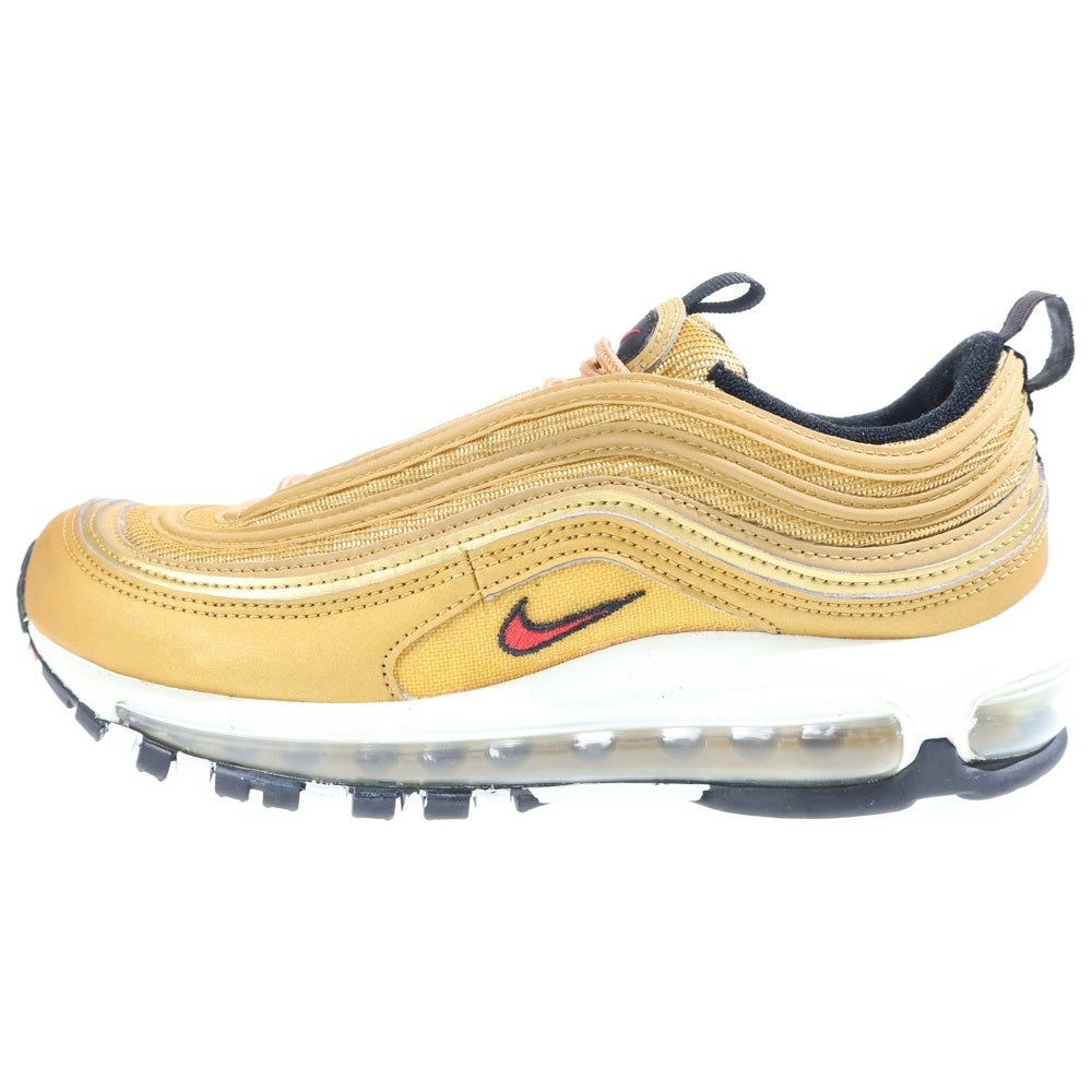 NIKE(ナイキ) WMNS AIR MAX 97 OG METALLIC GOLD VARSITY ローカットスニーカー DQ9131-700 ゴールド US7.5/24.5cm レディース