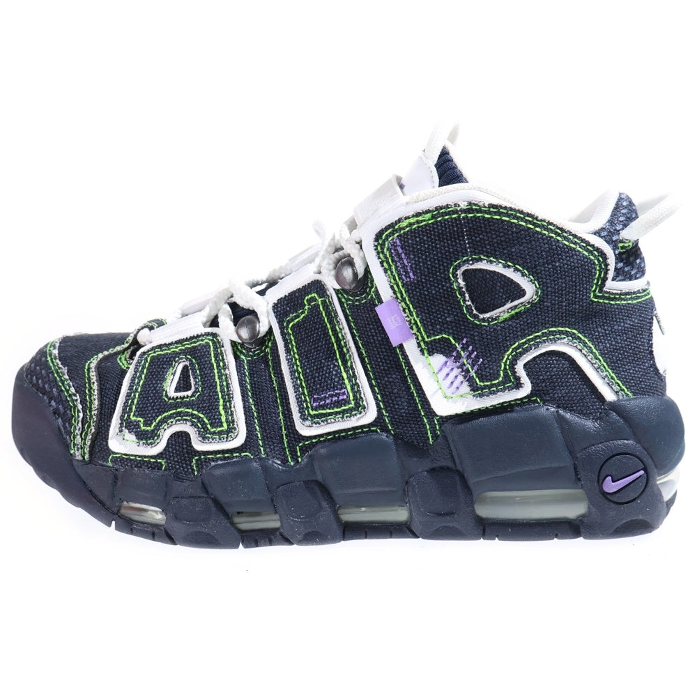 NIKE(ナイキ) SWDC W AIR MORE UPTEMPO モアアップテンポ ハイカットスニーカー DX4219-400 インディゴ US7.5/24.5cm レディース
