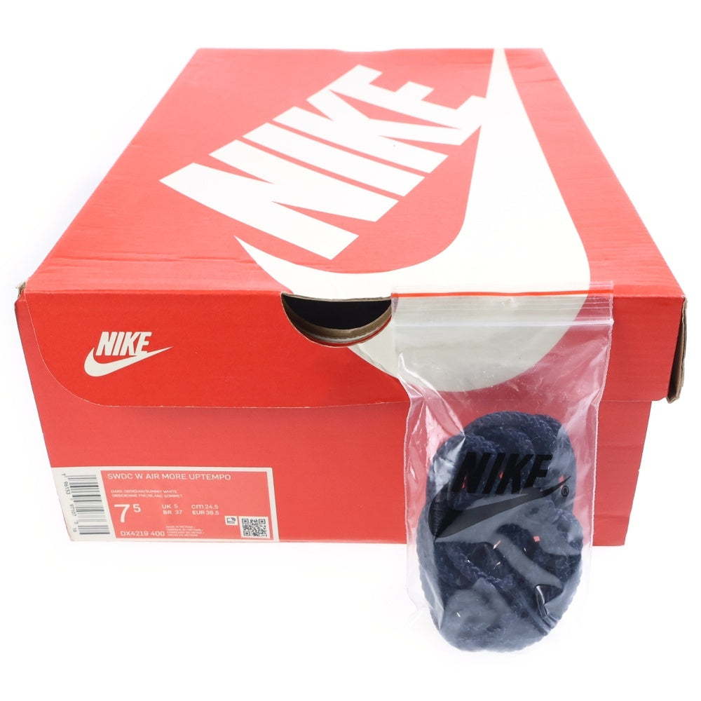 NIKE(ナイキ) SWDC W AIR MORE UPTEMPO モアアップテンポ ハイカットスニーカー DX4219-400 インディゴ US7.5/24.5cm レディース