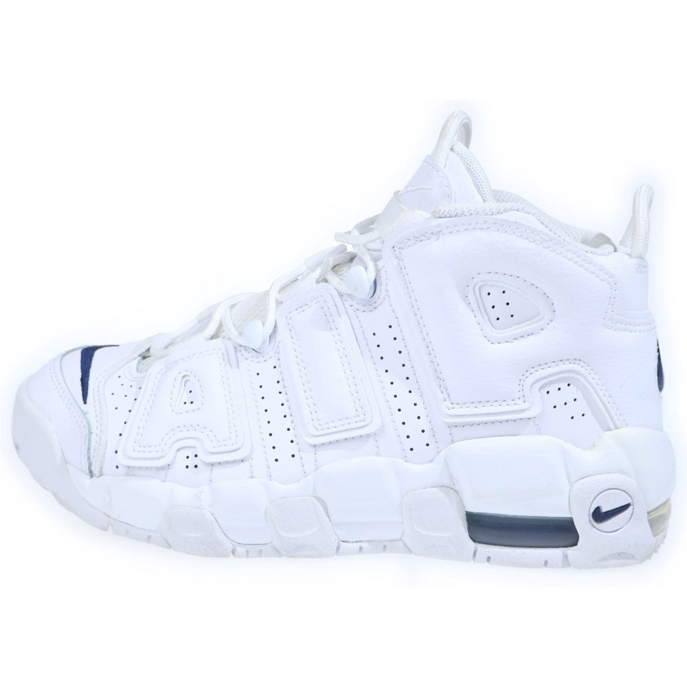 NIKE(ナイキ) GS Air More Uptempo エア モアアップテンポ ハイカットスニーカー DH9719-100 US6.5Y/24.5cm ホワイト レディース