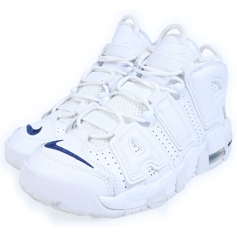 NIKE(ナイキ) GS Air More Uptempo エア モアアップテンポ ハイカットスニーカー DH9719-100 US6.5Y/24.5cm ホワイト レディース