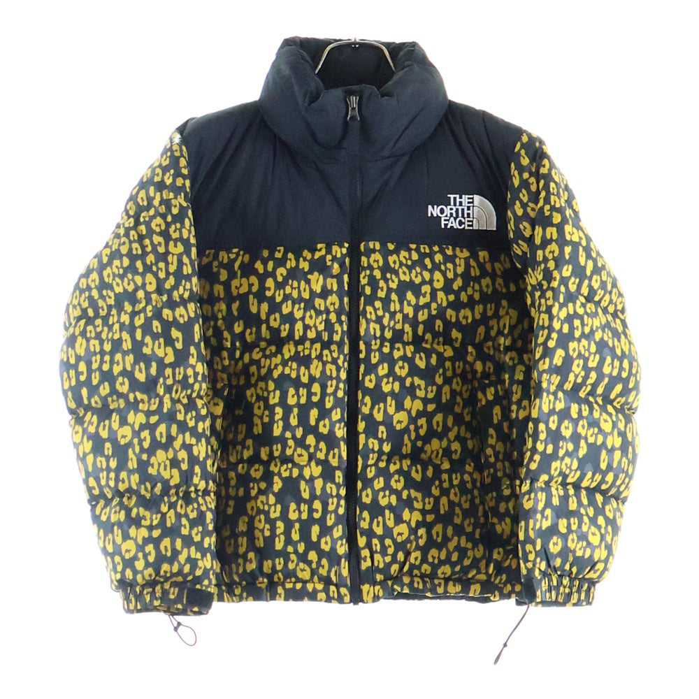 THE NORTH FACE(ザノースフェイス) Brave Jacket ブレイブジャケット レオパード ダウンジャケット ブラック/イエロー NDW92161 レディース