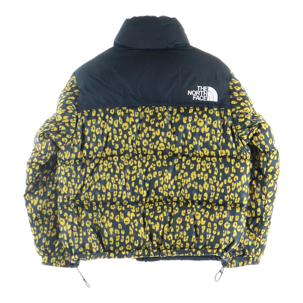 THE NORTH FACE(ザノースフェイス) Brave Jacket ブレイブジャケット レオパード ダウンジャケット ブラック/イエロー NDW92161 レディース