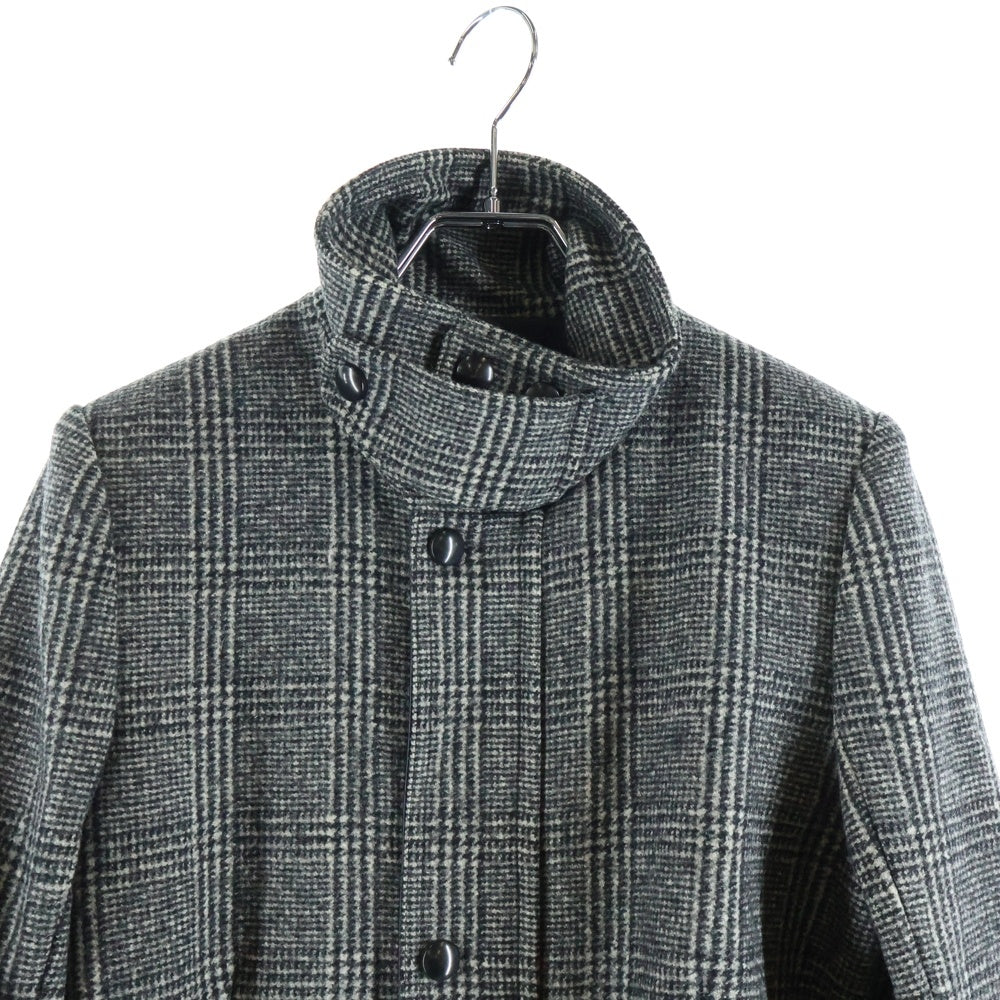 DIESEL BLACK GOLD(ディーゼルブラックゴールド) ジップアップ ロングウールコート 00E10300663 ブラック レディース