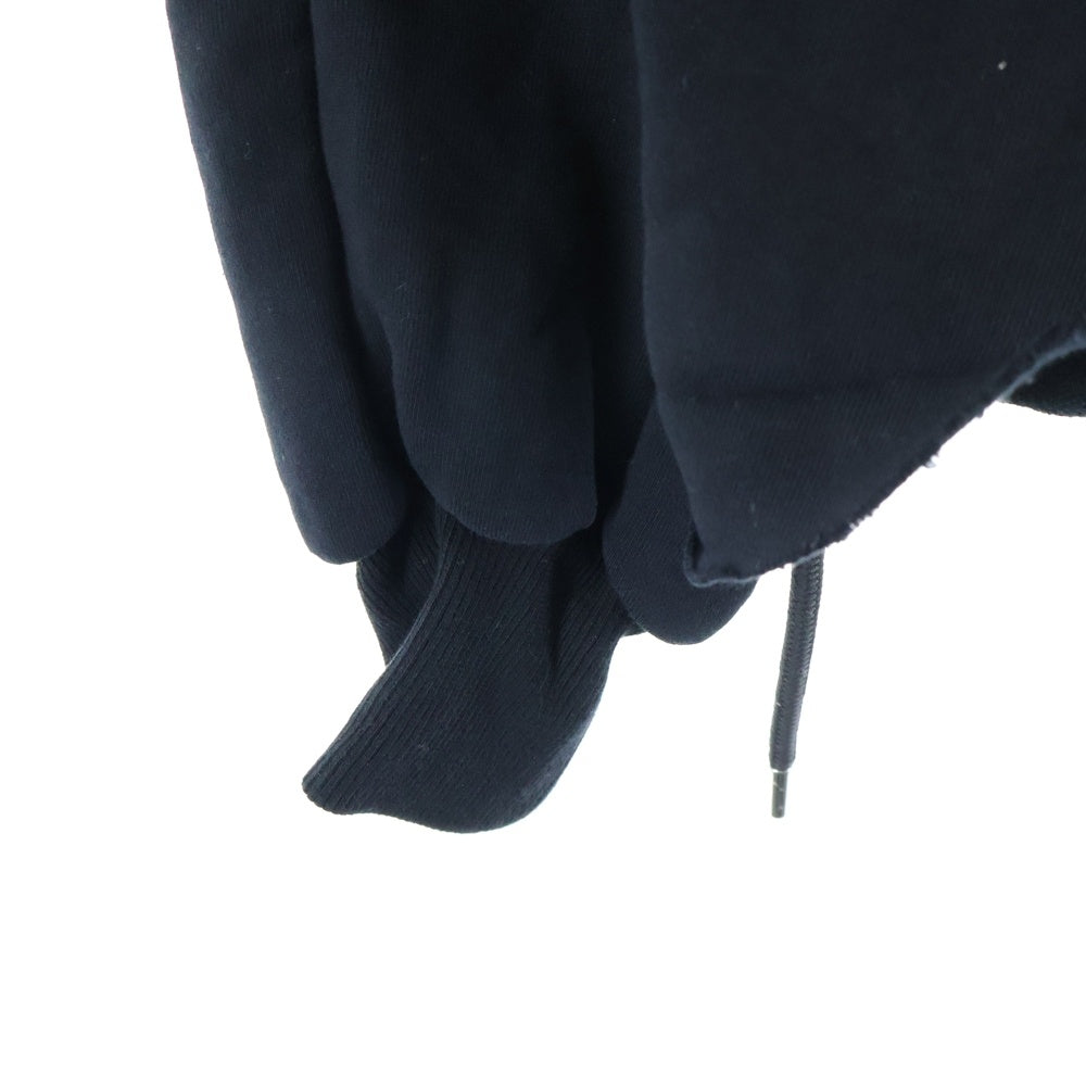 DIESEL(ディーゼル) F-MONDY FELPA ドローコード クルーネックスウェットシャツ 00S75P ブラック レディース