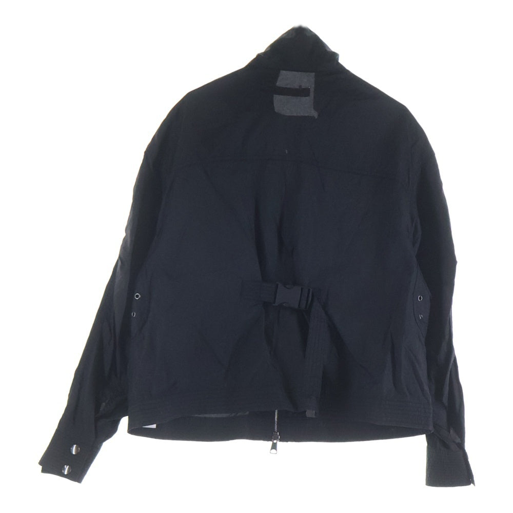 DIESEL(ディーゼル) C-COLAL-0GBBE ジップアップ ミリタリージャケット A04483 ブラック レディース