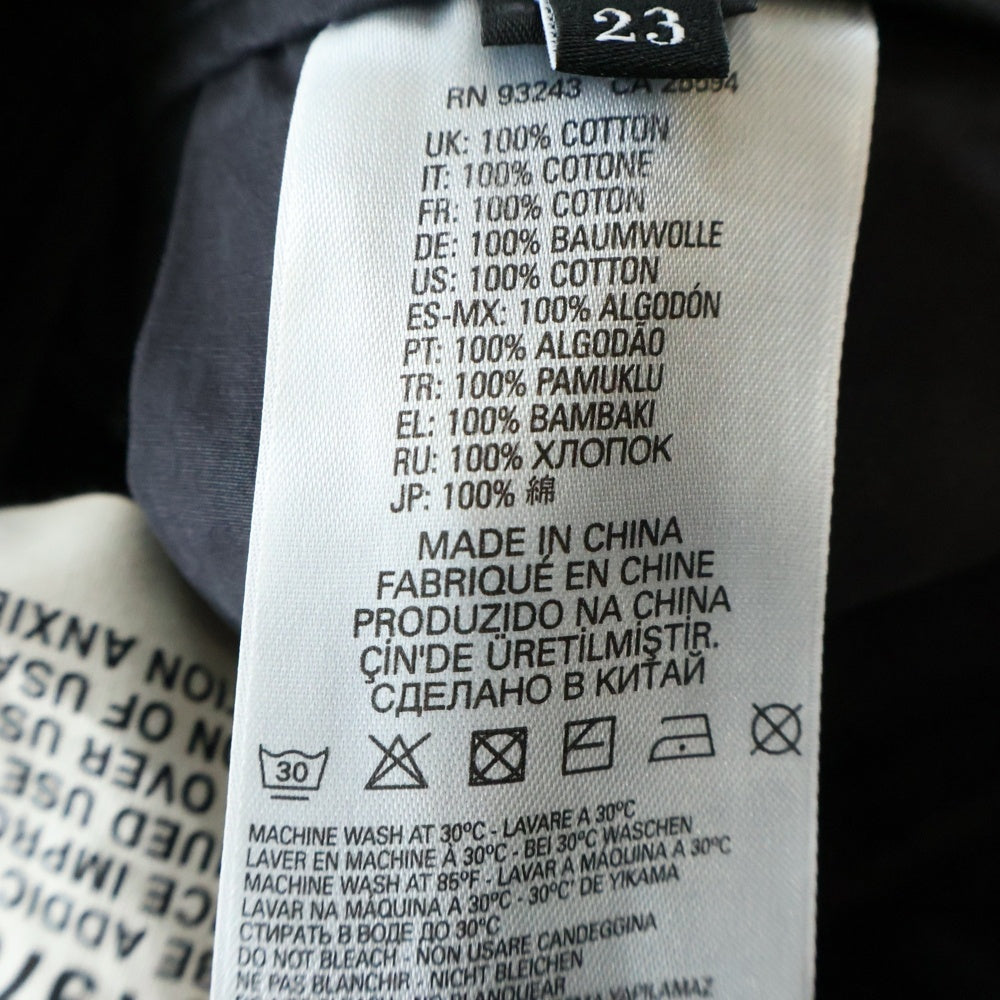 DIESEL(ディーゼル) サイドスリット ワイドデニムパンツ A62226170 ブラック レディース