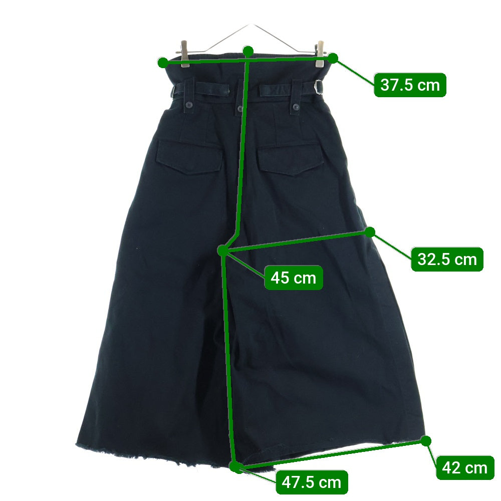 DIESEL(ディーゼル) サイドスリット ワイドデニムパンツ A62226170 ブラック レディース