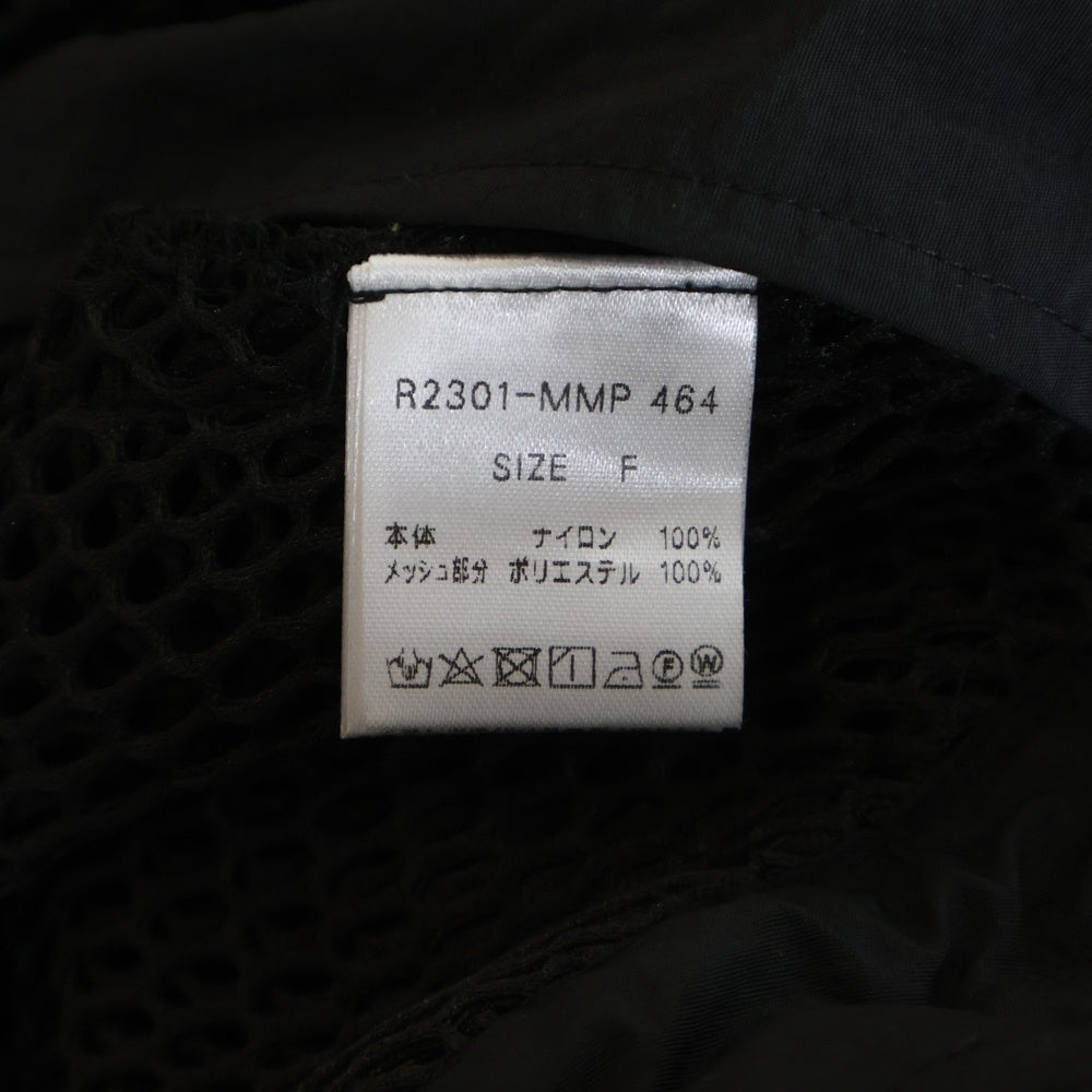 NO BRAND(ノーブランド) RISLEY リズレイ メッシュマウンテンパーカー ブラック レディース