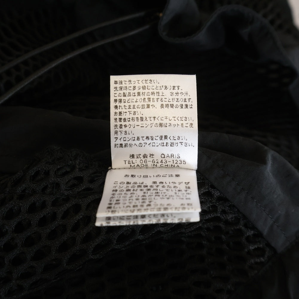 NO BRAND(ノーブランド) RISLEY リズレイ メッシュマウンテンパーカー ブラック レディース