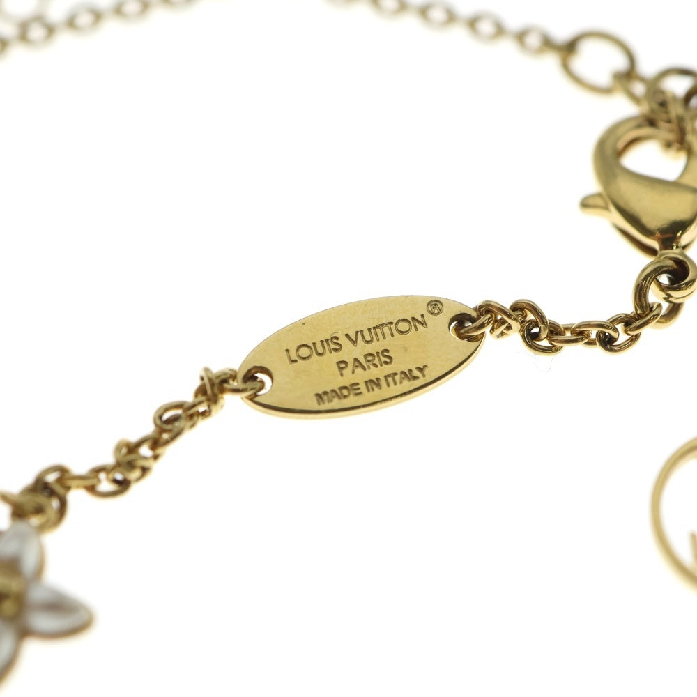 LOUIS VUITTON(ルイヴィトン) フェイクパール ブラスレ LV フローラ