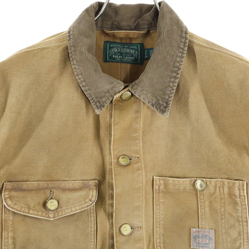 RALPH LAUREN(ラルフローレン) POLO COUNTRY ポロカントリー キャンバスダックチョアジャケット ブラウン