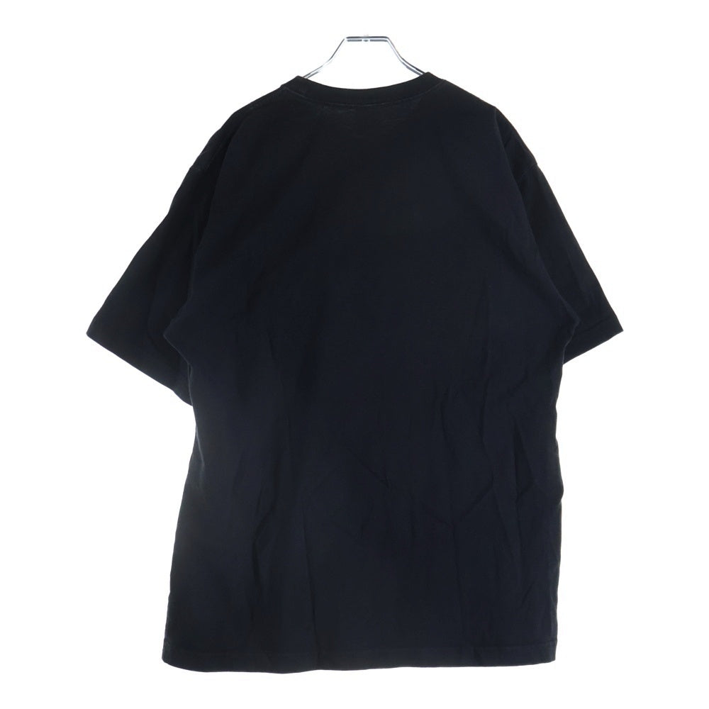 THE BLACK EYE PATCH(ブラックアイパッチ) ボックスプリントロゴ クルーネック半袖Tシャツカットソー ブラック