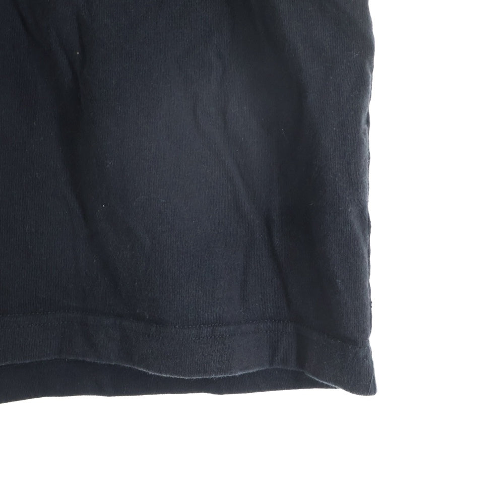 THE BLACK EYE PATCH(ブラックアイパッチ) ボックスプリントロゴ クルーネック半袖Tシャツカットソー ブラック