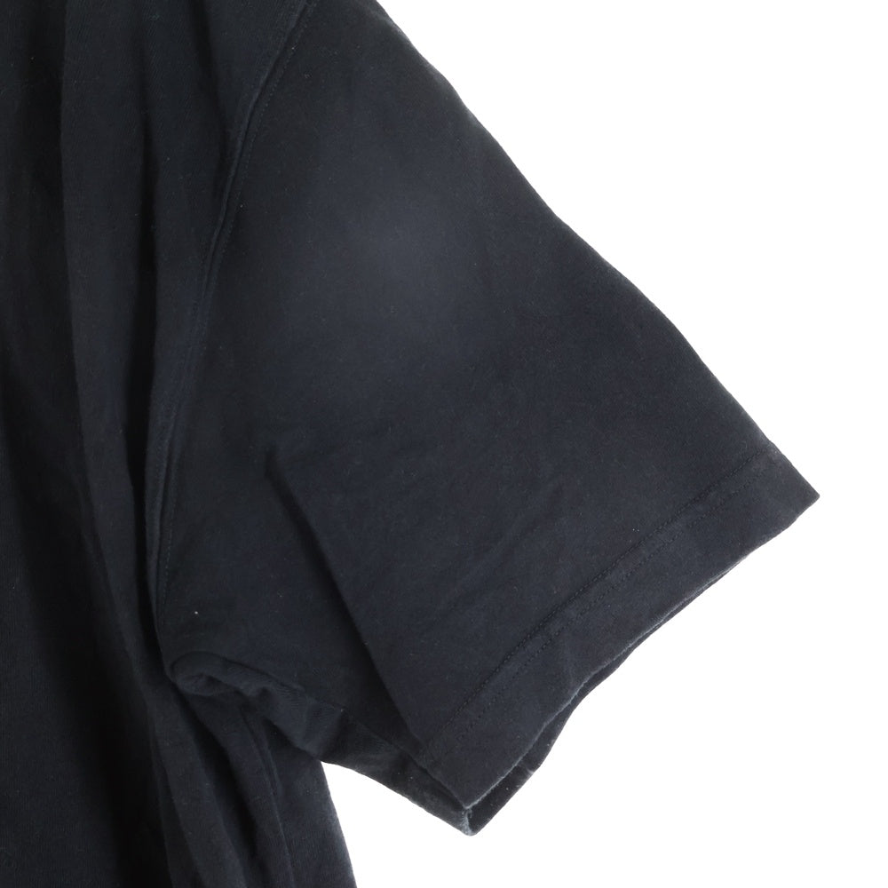 THE BLACK EYE PATCH(ブラックアイパッチ) ボックスプリントロゴ クルーネック半袖Tシャツカットソー ブラック