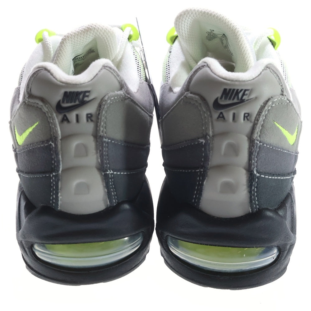 NIKE(ナイキ) Air Max 95 OG Big Bubble Neon Yellow エアマックス 95 イエローグラデ ローカットスニーカー グレー
