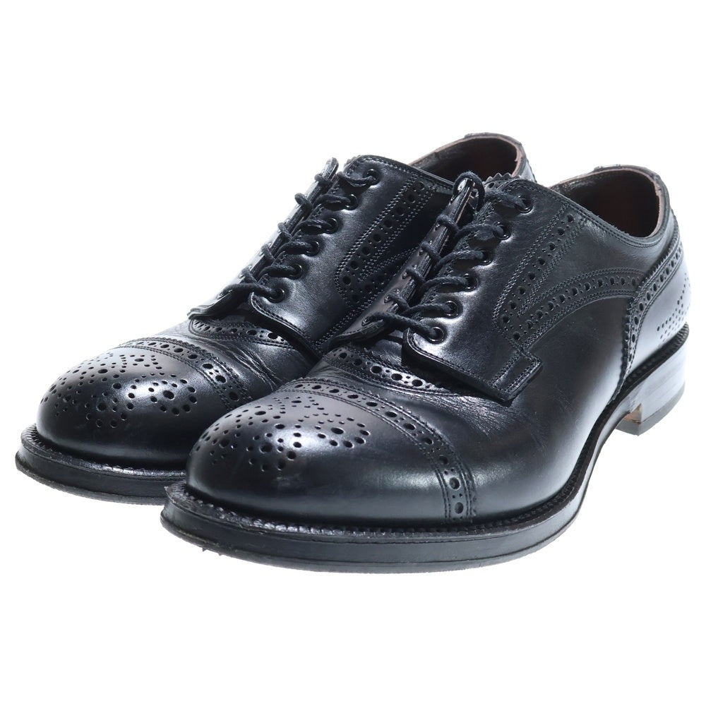 foot the coacher(フットザコーチャー) MENDELL メンデル レースアップ レザーシューズ ブラック FTC1734003