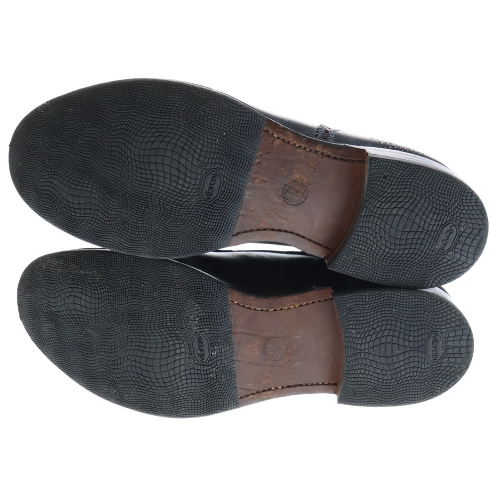 foot the coacher(フットザコーチャー) MENDELL メンデル レースアップ レザーシューズ ブラック FTC1734003