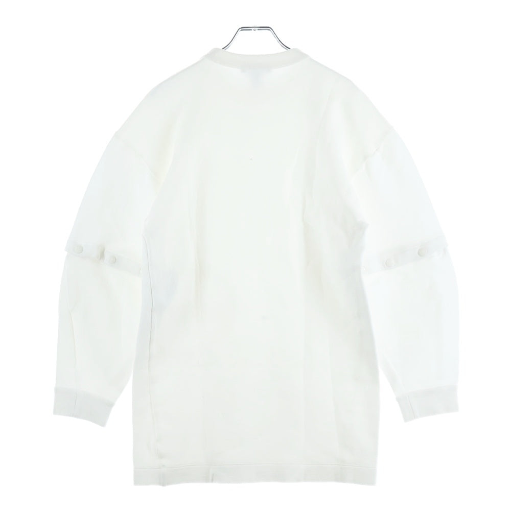 LOUIS VUITTON(ルイヴィトン) 19AW サークルロゴプリント スウェットワンピース RW192W FED FHDR39 ホワイト レディース