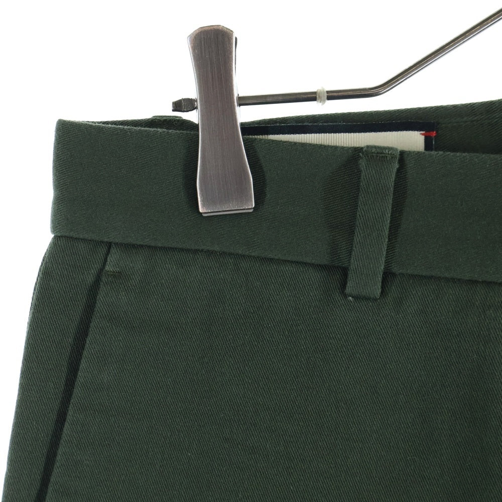 GUCCI(グッチ) 18SS ロゴ刺繍 コットン レギュラーパンツ 519546 カーキ