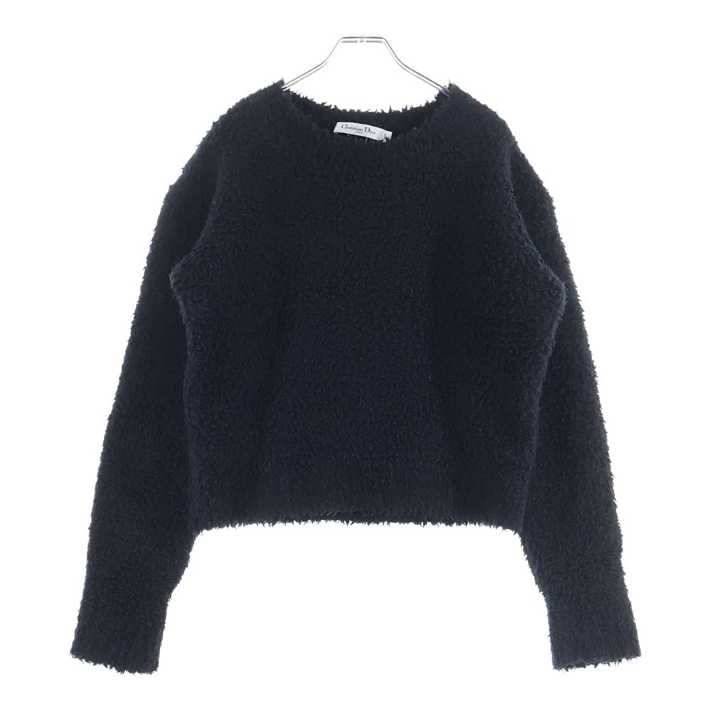 Christian Dior(クリスチャンディオール) 21AW J'ADIOR テディニット セーター ブラック 154S55AM114 レディース