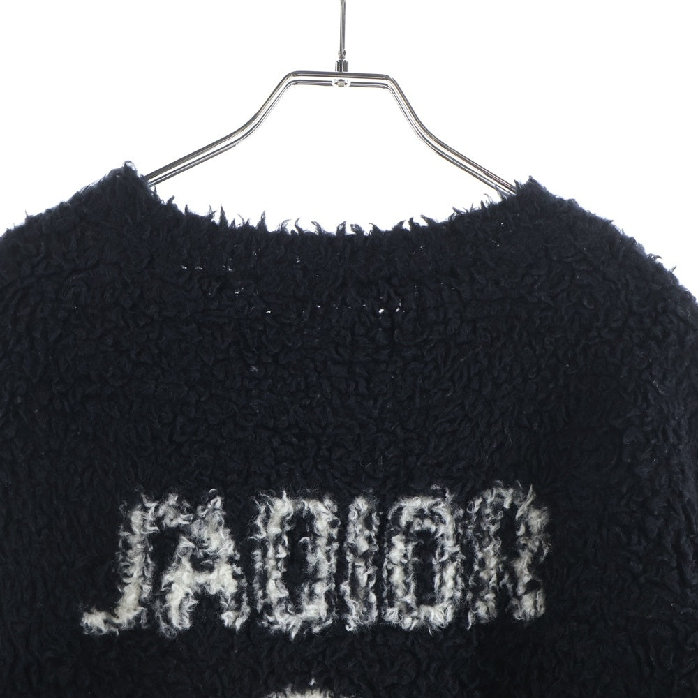 Christian Dior(クリスチャンディオール) 21AW J'ADIOR テディニット セーター ブラック 154S55AM114 レディース