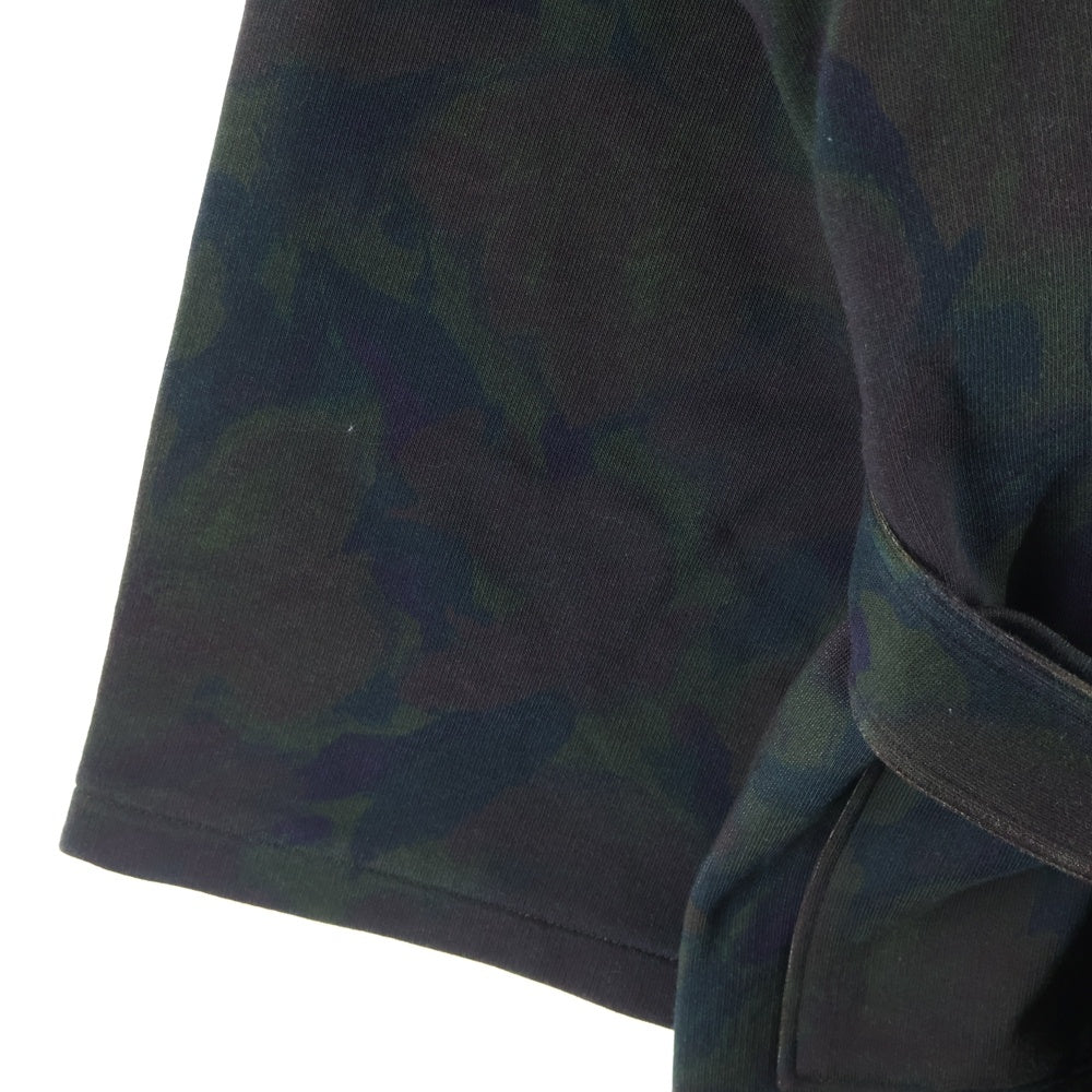 BALENCIAGA(バレンシアガ) 20AW カモフラージュ ベルト付き チェスターコート 626253 TIVE4 カーキ