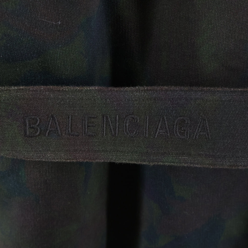 BALENCIAGA(バレンシアガ) 20AW カモフラージュ ベルト付き チェスターコート 626253 TIVE4 カーキ