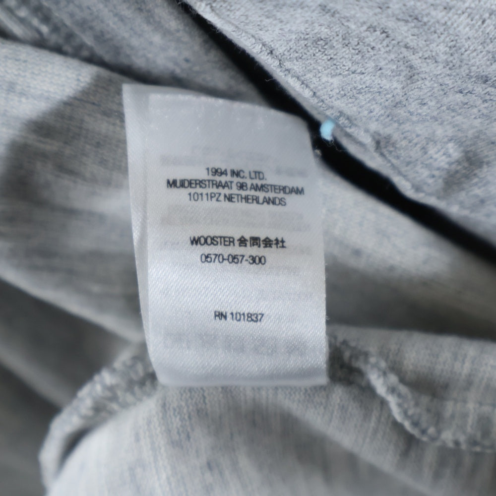 SUPREME(シュプリーム) 22SS Pocket S/S Tee ポケット刺繍ロゴ クルーネック半袖Tシャツカットソー グレー