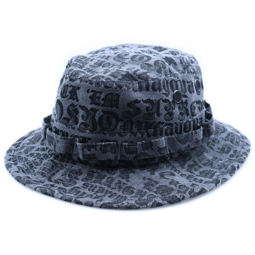 SUPREME(シュプリーム) 25SS Cities Jacquard Boonie Hat シティーズ ジャカード ブーニー バケットハット ブラック