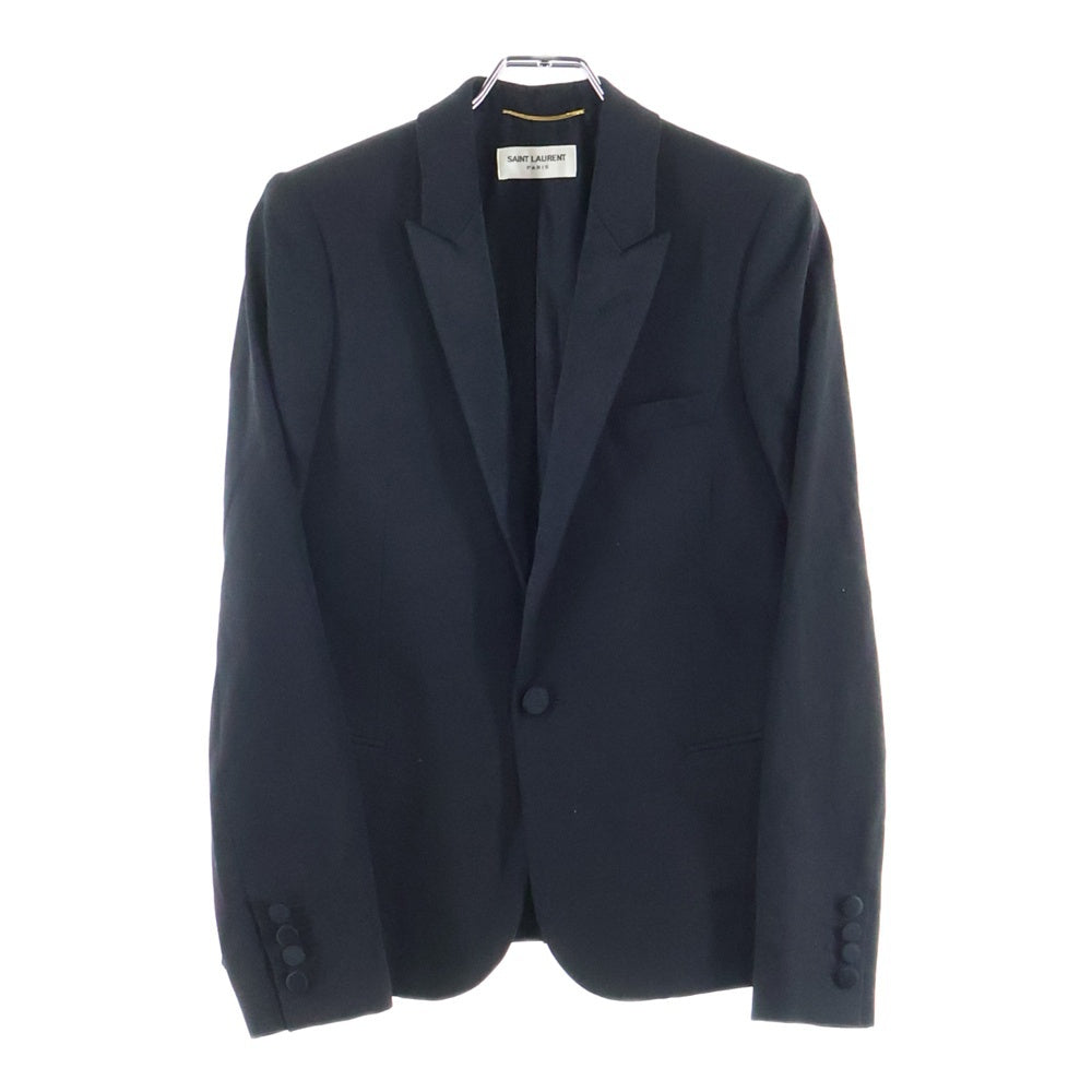 SAINT LAURENT PARIS(サンローランパリ) 18SS 1ボタン テーラードジャッケト ブラック 71VS 536055 Y399W 1000 レディース