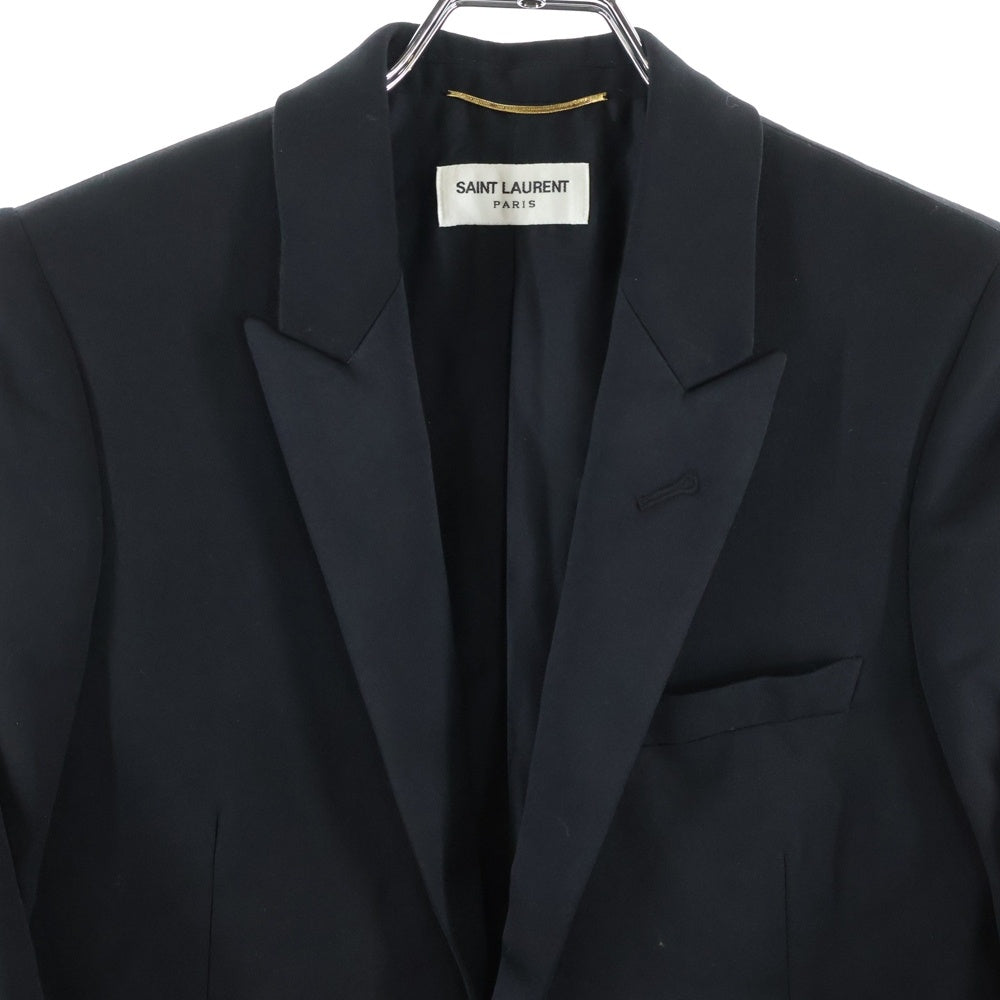 SAINT LAURENT PARIS(サンローランパリ) 18SS 1ボタン テーラードジャッケト ブラック 71VS 536055 Y399W 1000 レディース