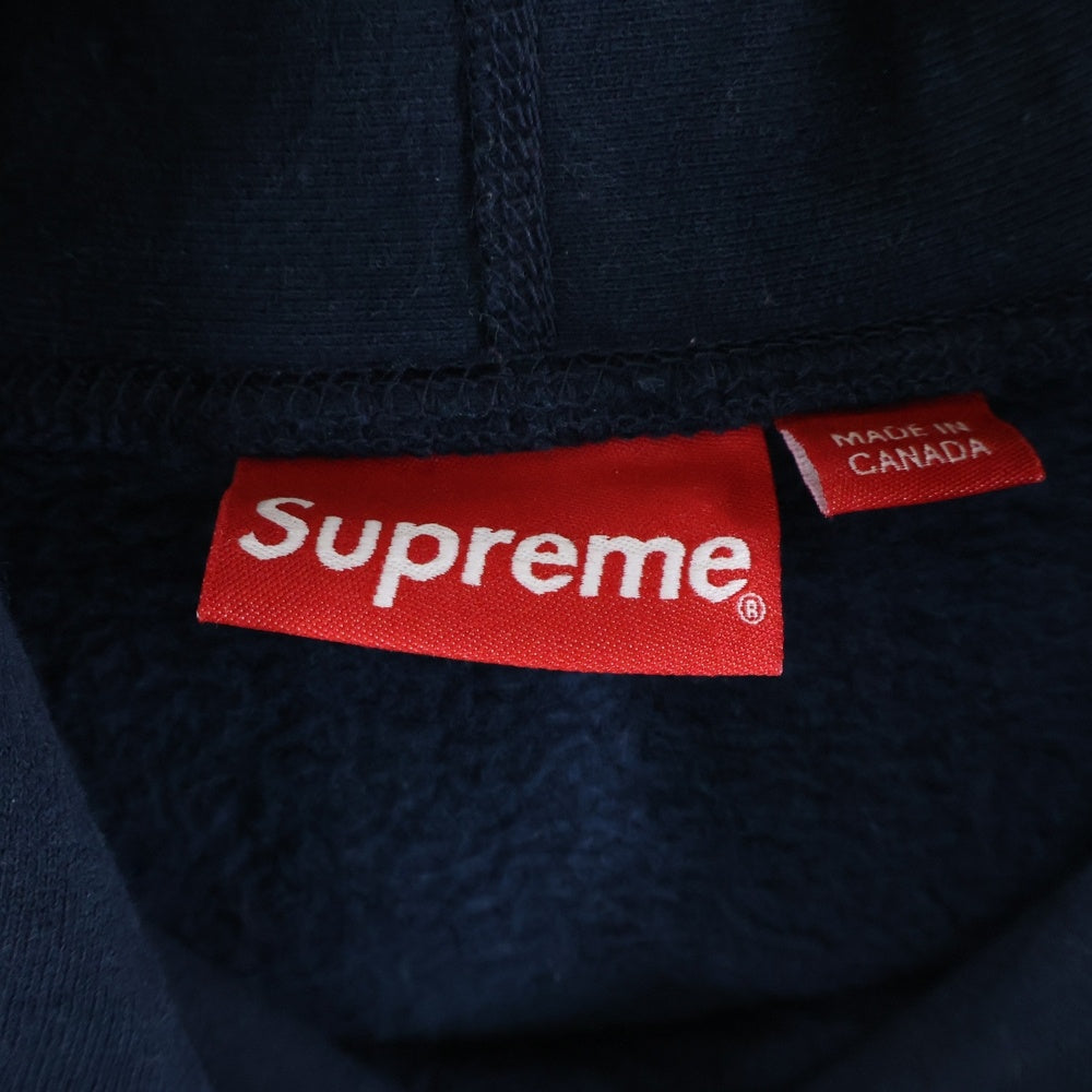 SUPREME(シュプリーム) 18AW The Most Hooded Sweatshirt ザモストフーデットスウェットシャツ プルオーバーパーカー ネイビー